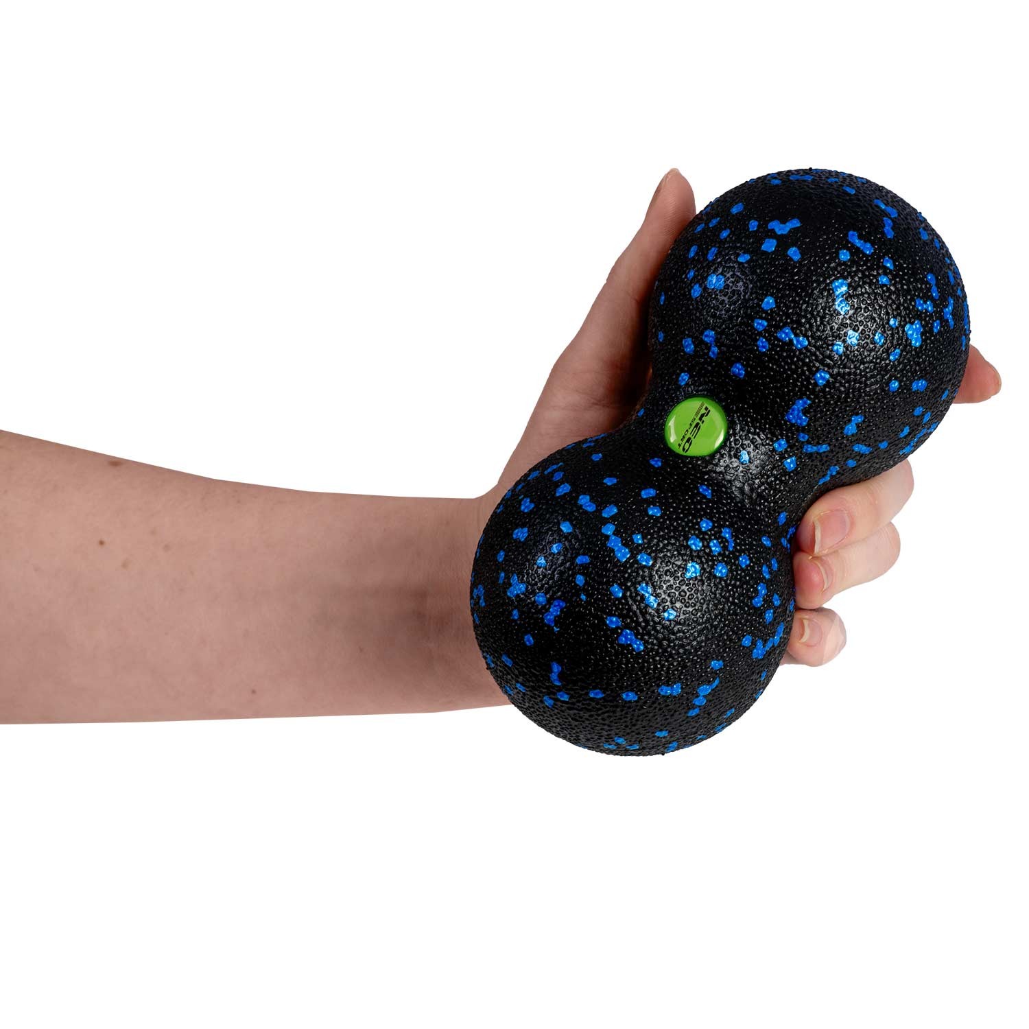 Topeltmassaaži- ja fitnesspall NS-966 must ja sinine - Image 8
