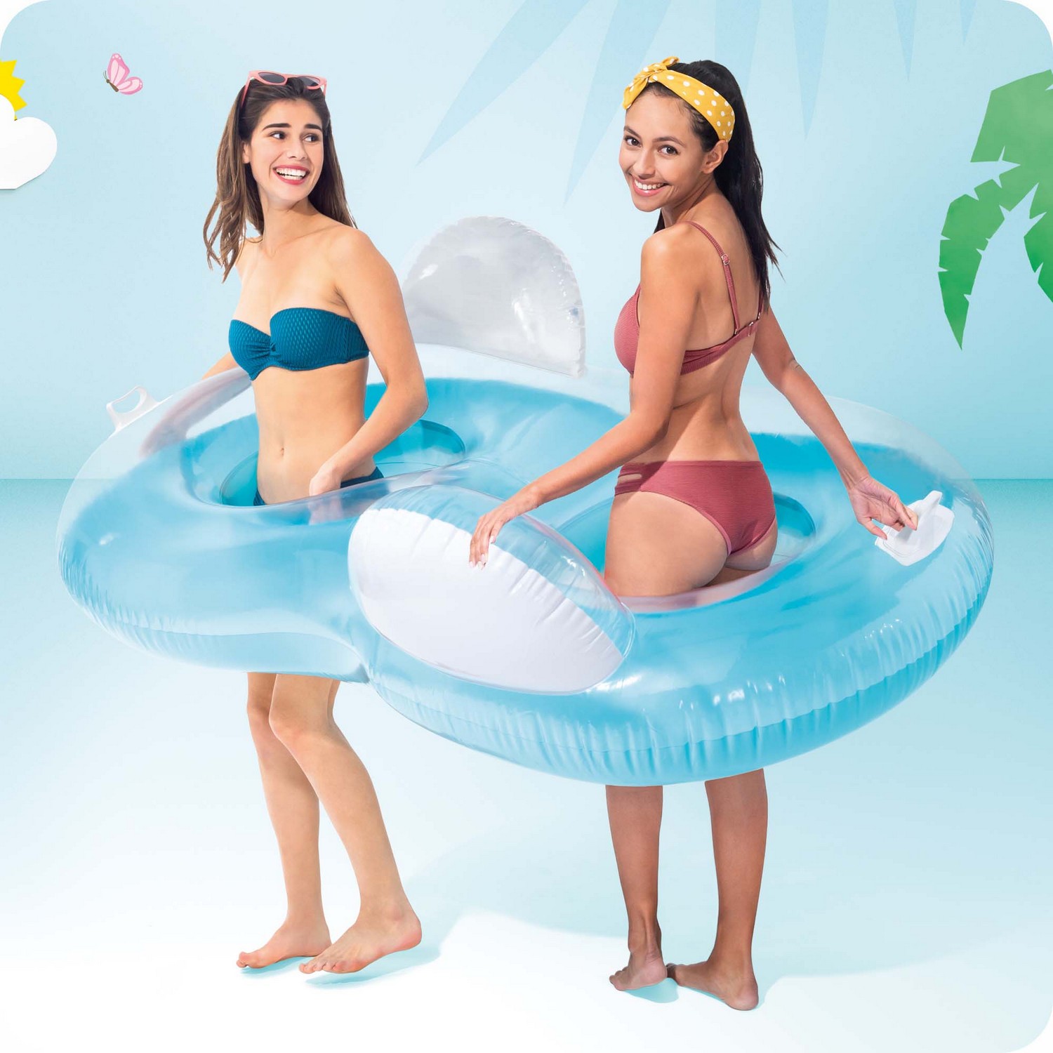 Intex 56800 kahekohaline ujumistool 198 x 117 cm - Image 3