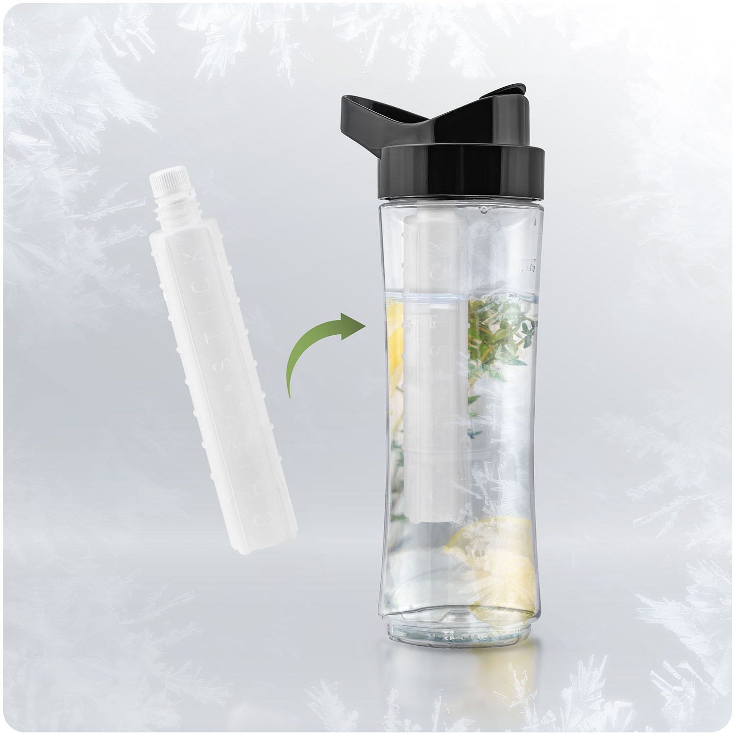 Blenderi pudeli mahuti 600 ml + jahutussisetükk BD-755 Berdsen - Image 4