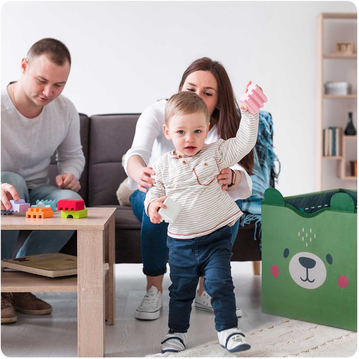 NK-408 Nukido mänguasjakast ja matt - roheline - Image 12