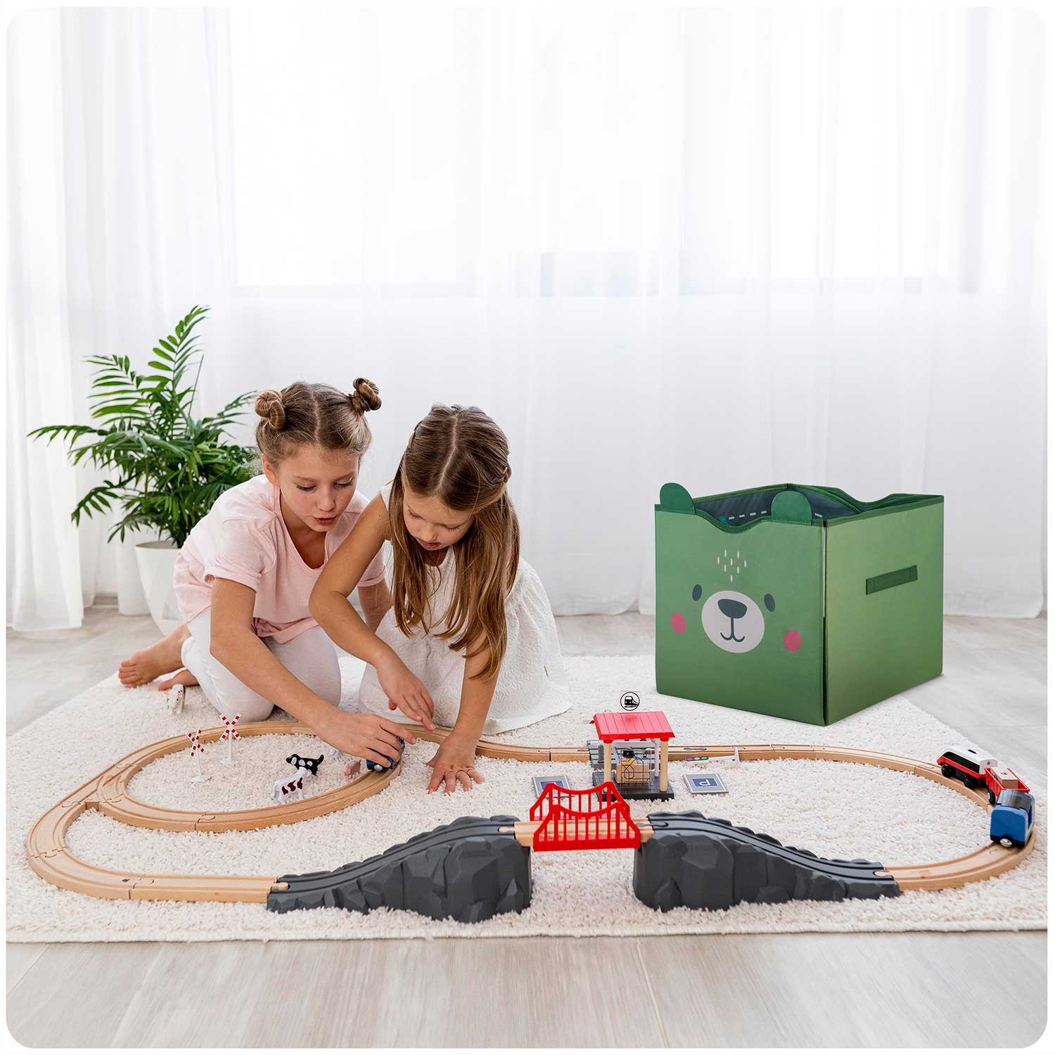 NK-408 Nukido mänguasjakast ja matt - roheline - Image 13