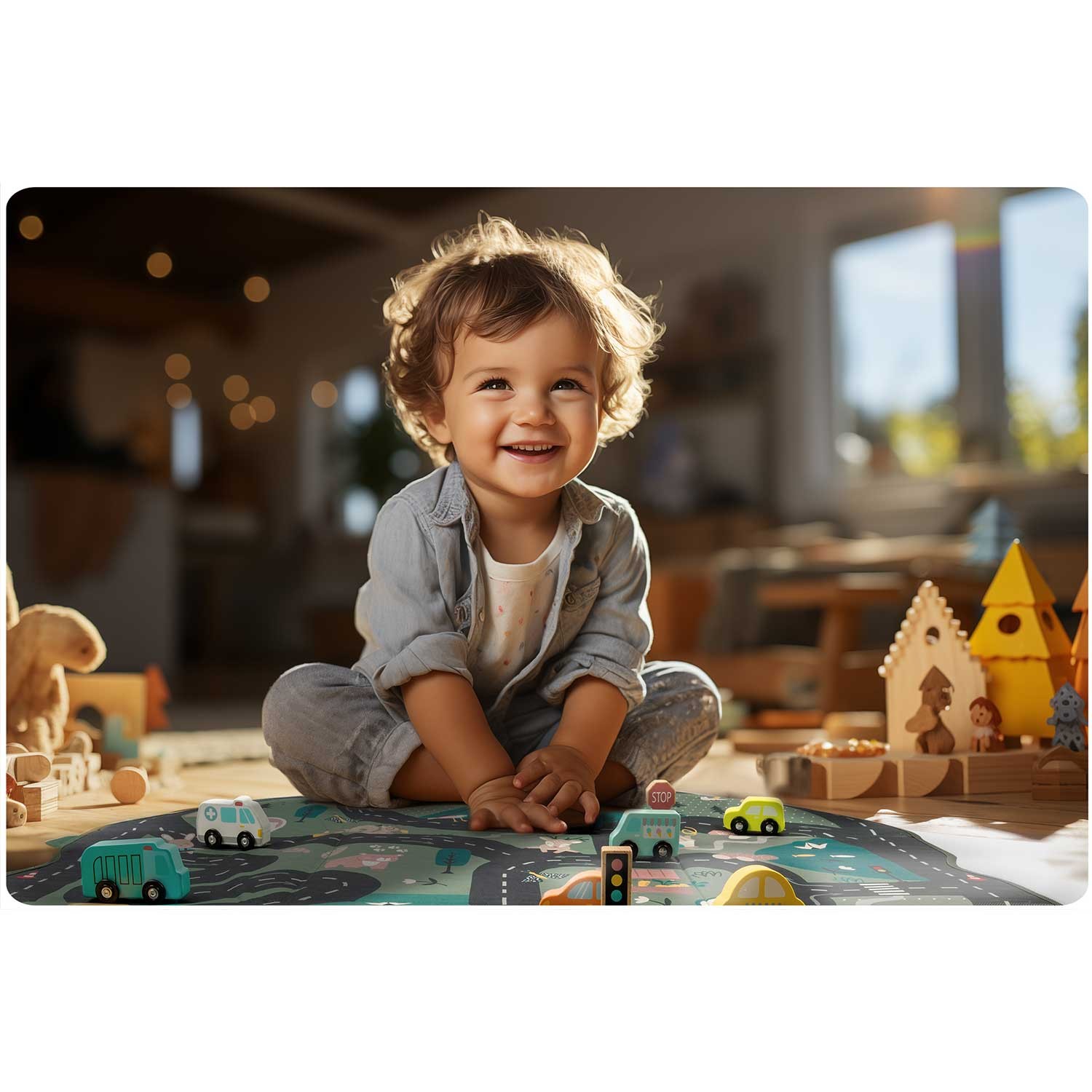 NK-408 Nukido mänguasjakast ja matt - roheline - Image 14