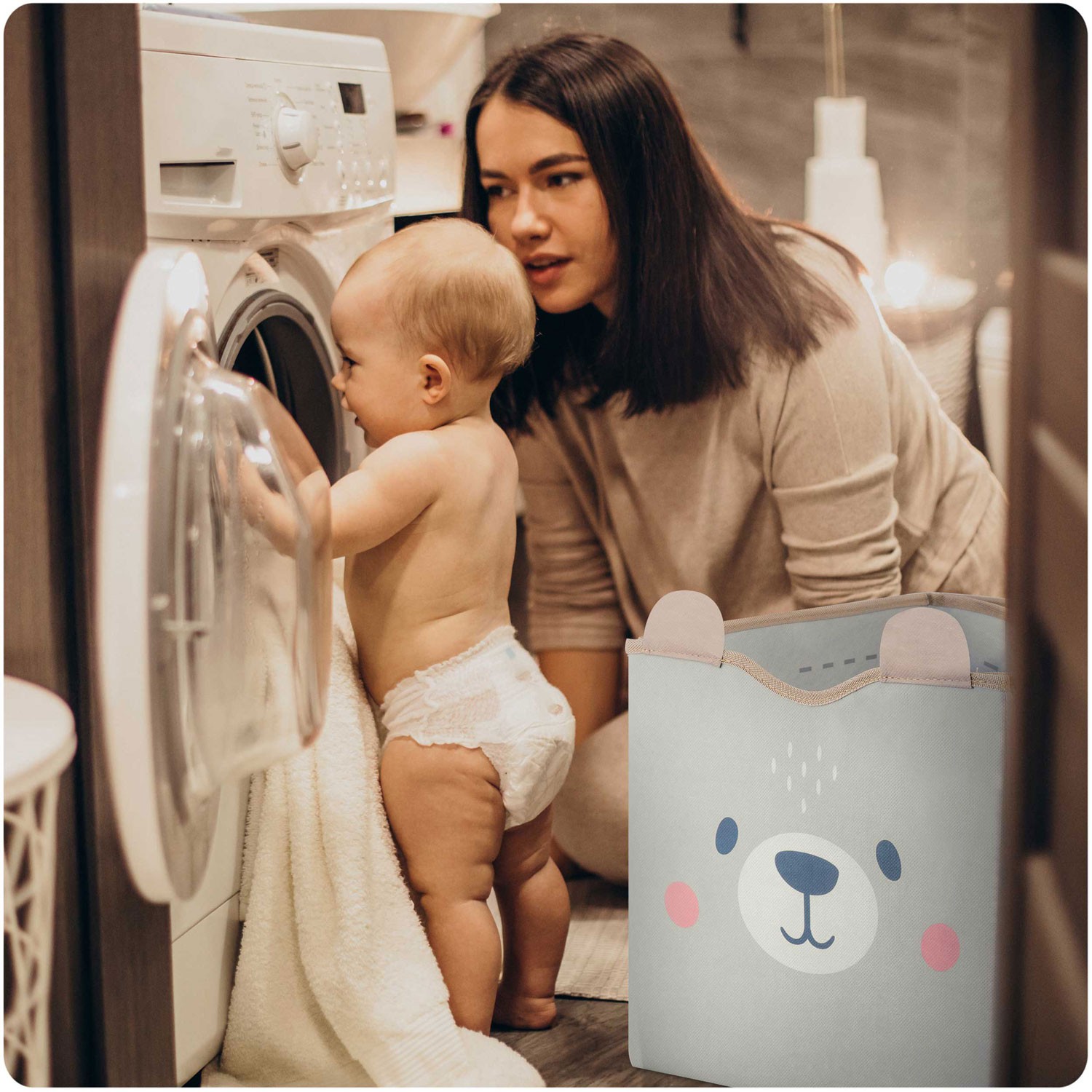 NK-408 Nukido mänguasjakast ja matt - hall - Image 10