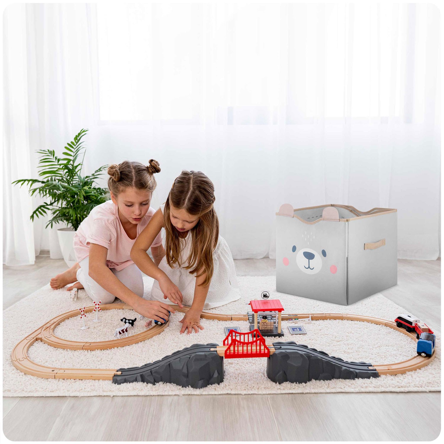 NK-408 Nukido mänguasjakast ja matt - hall - Image 12