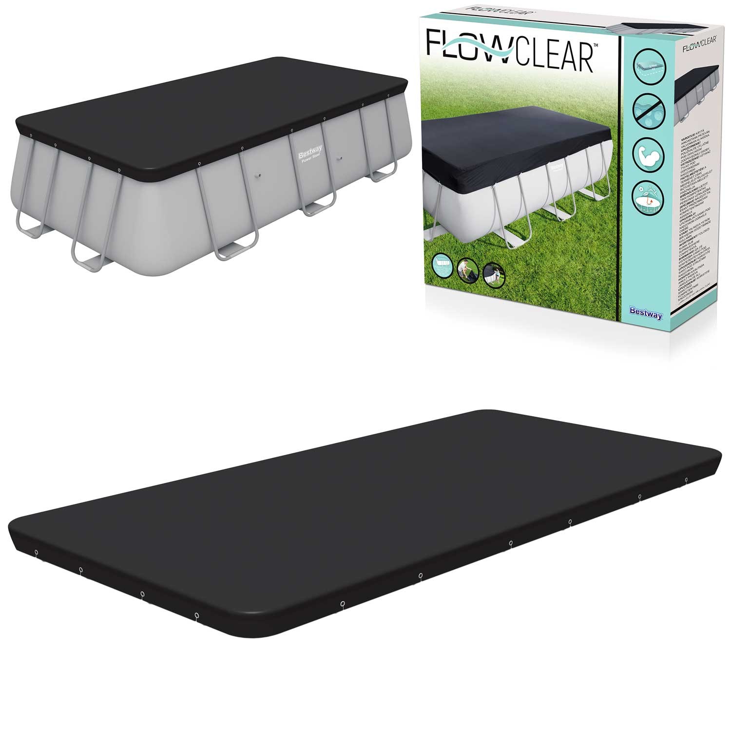 Raambasseini kate 396 x 172 cm Bestway 58232