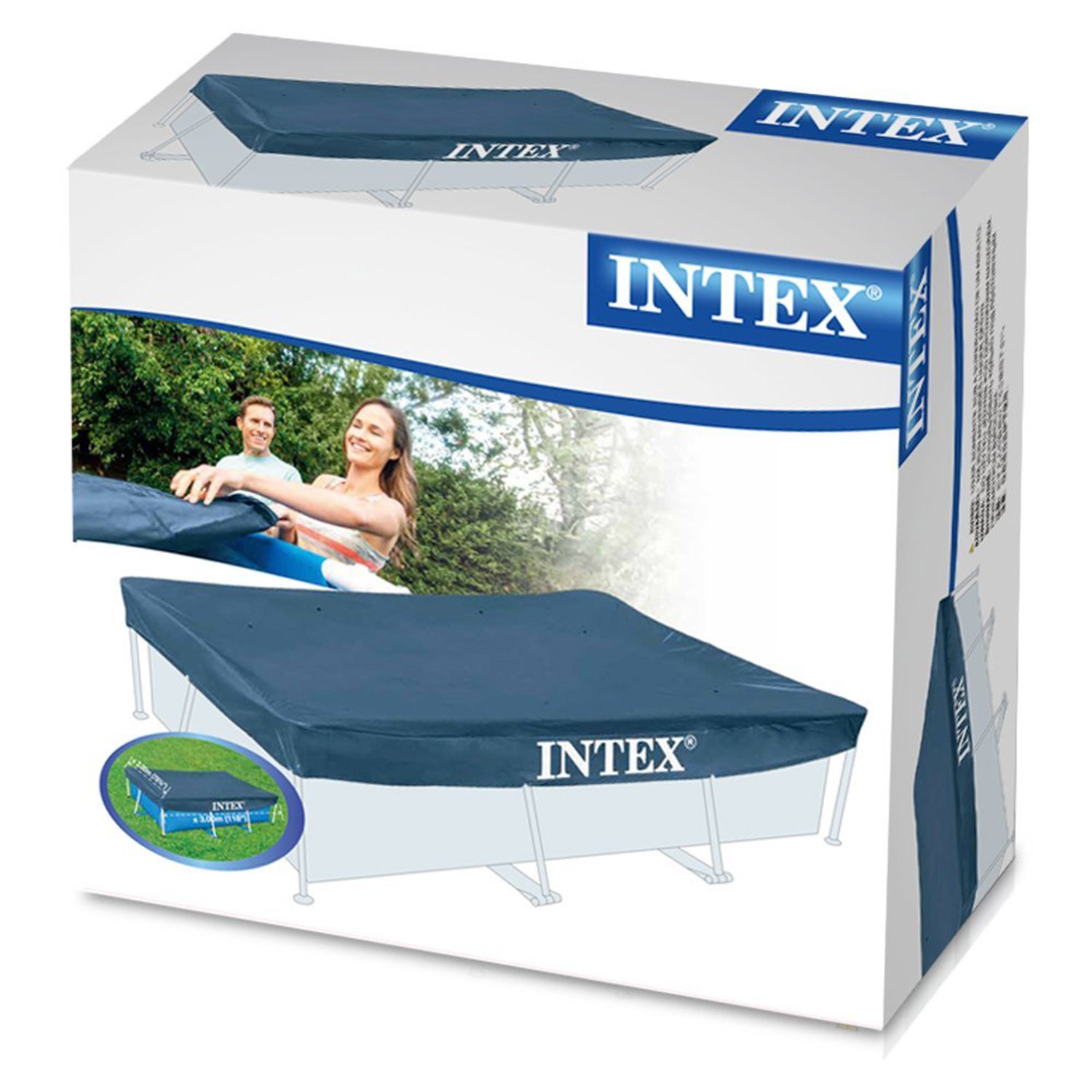 Raambasseini kate 300 x 200 cm INTEX 28038 - Image 2