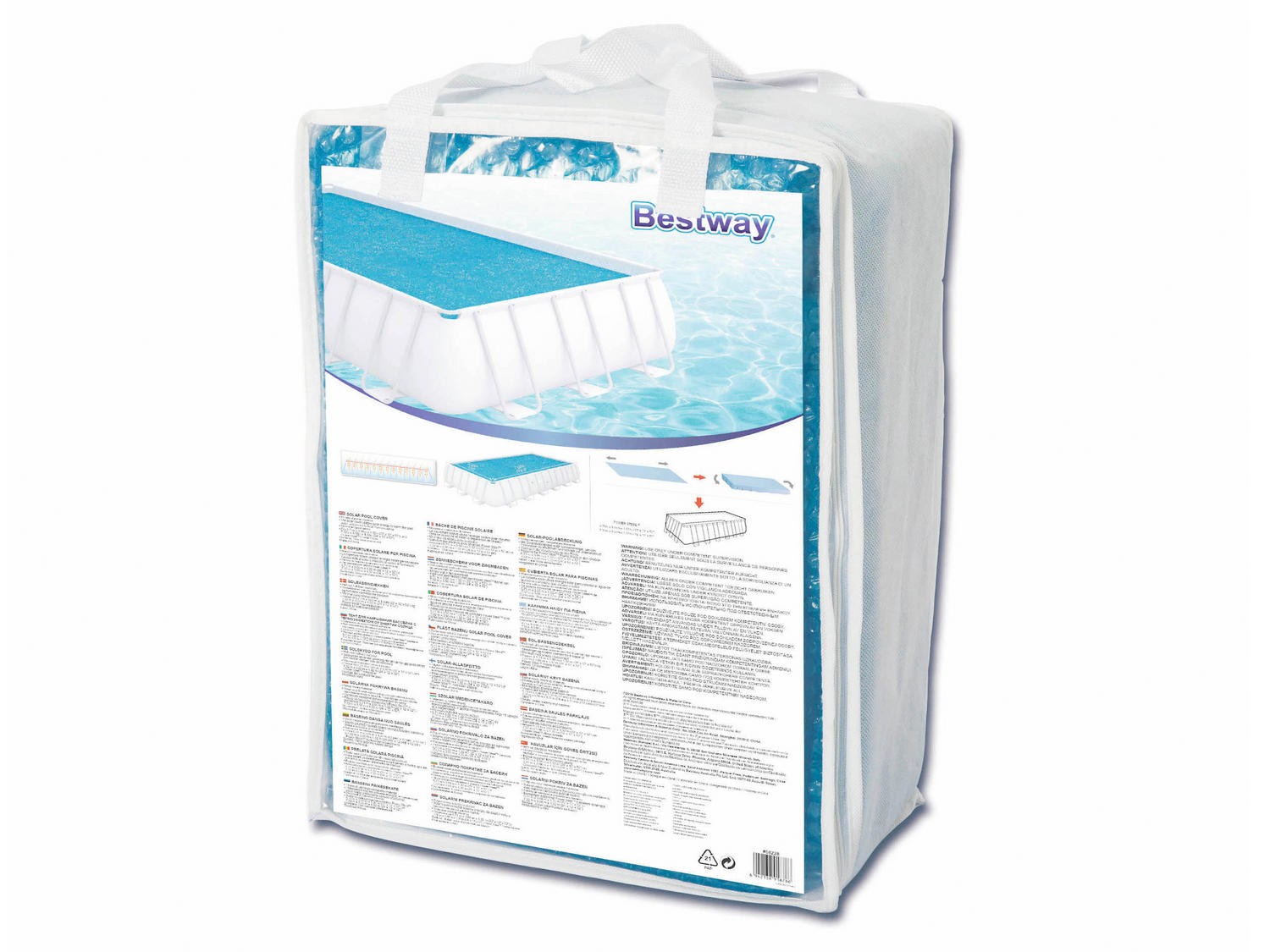 Päikesepaneeliga basseinikate 732 x 366 cm Bestway 58228 - Image 7