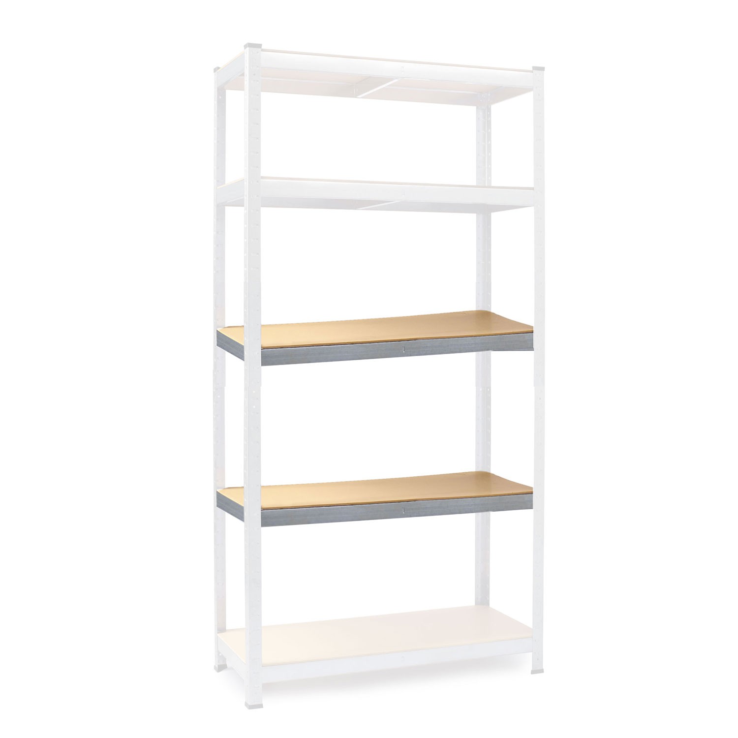 Riiulid riiulitele, 2 tk komplekt, Humberg, 90 x 40 cm - Image 2