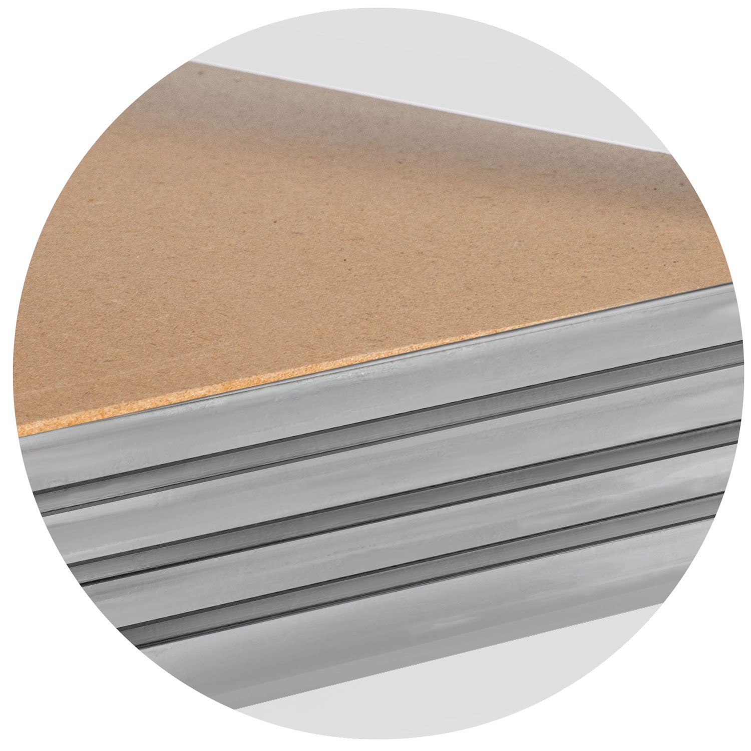 Riiulid riiulitele, 2 tk komplekt, Humberg, 90 x 40 cm - Image 6