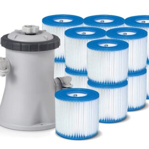 Basseini filterpump 1250L/h INTEX 28602 / 29007 + 13 filtrit!