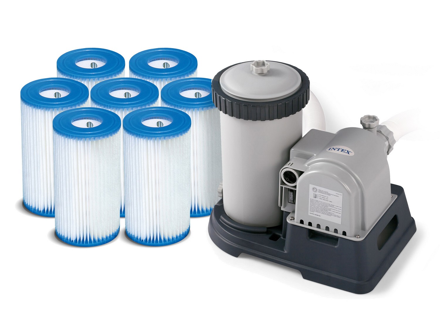 Basseini filterpump 9463L/h INTEX 28634 / 29005 + 7 filtrit!