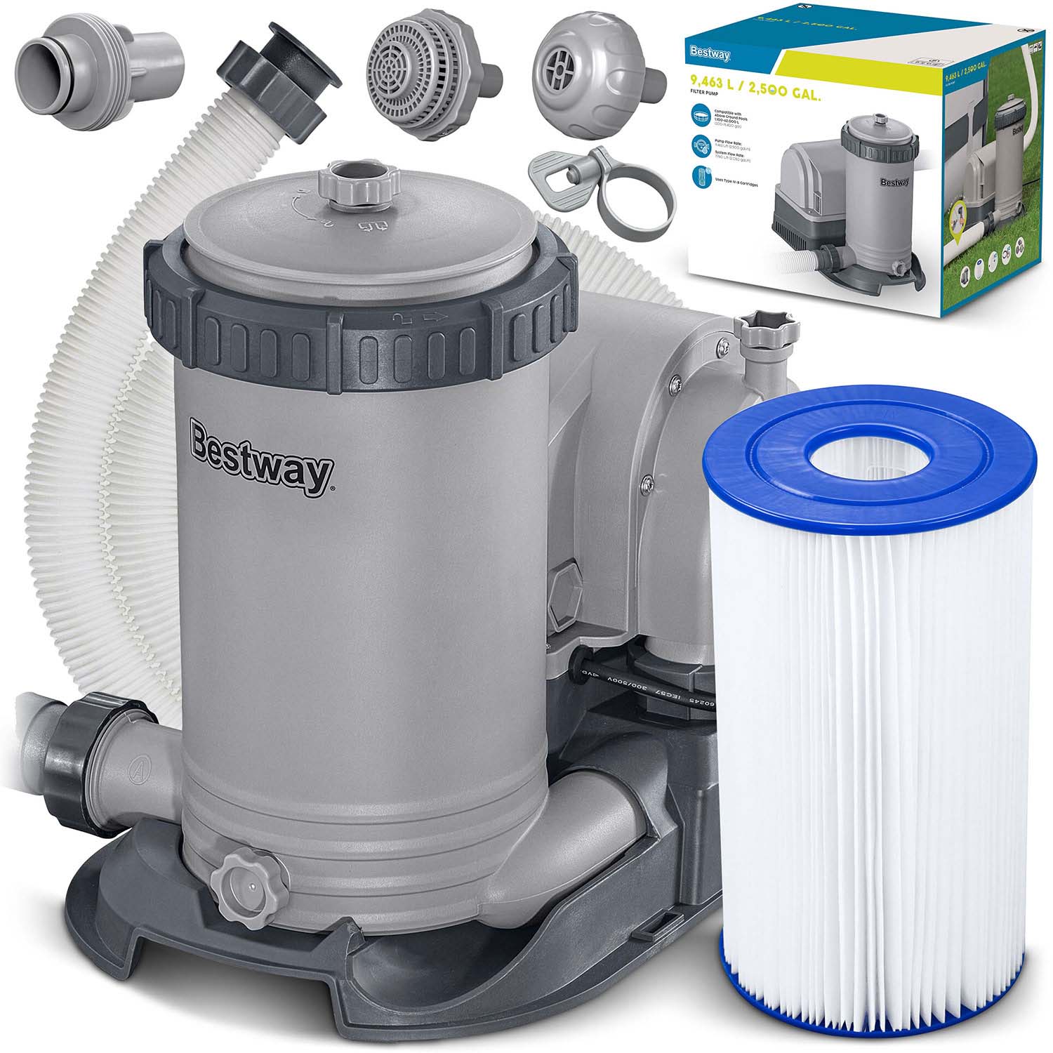 Bestway 58391 9463L/h basseinifiltripump