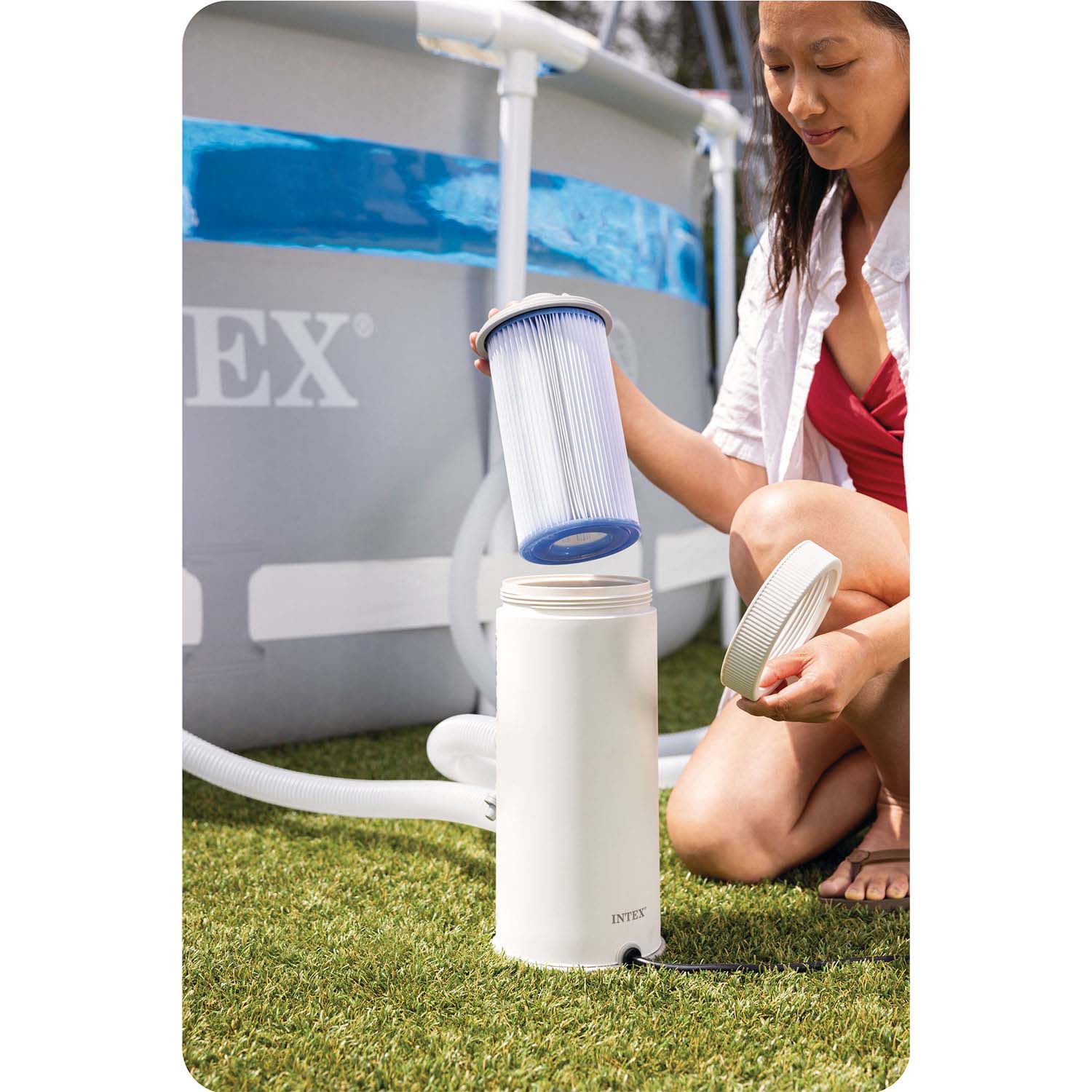 Aiabasseini filterpump 3785 l/h INTEX 26638 - Image 2