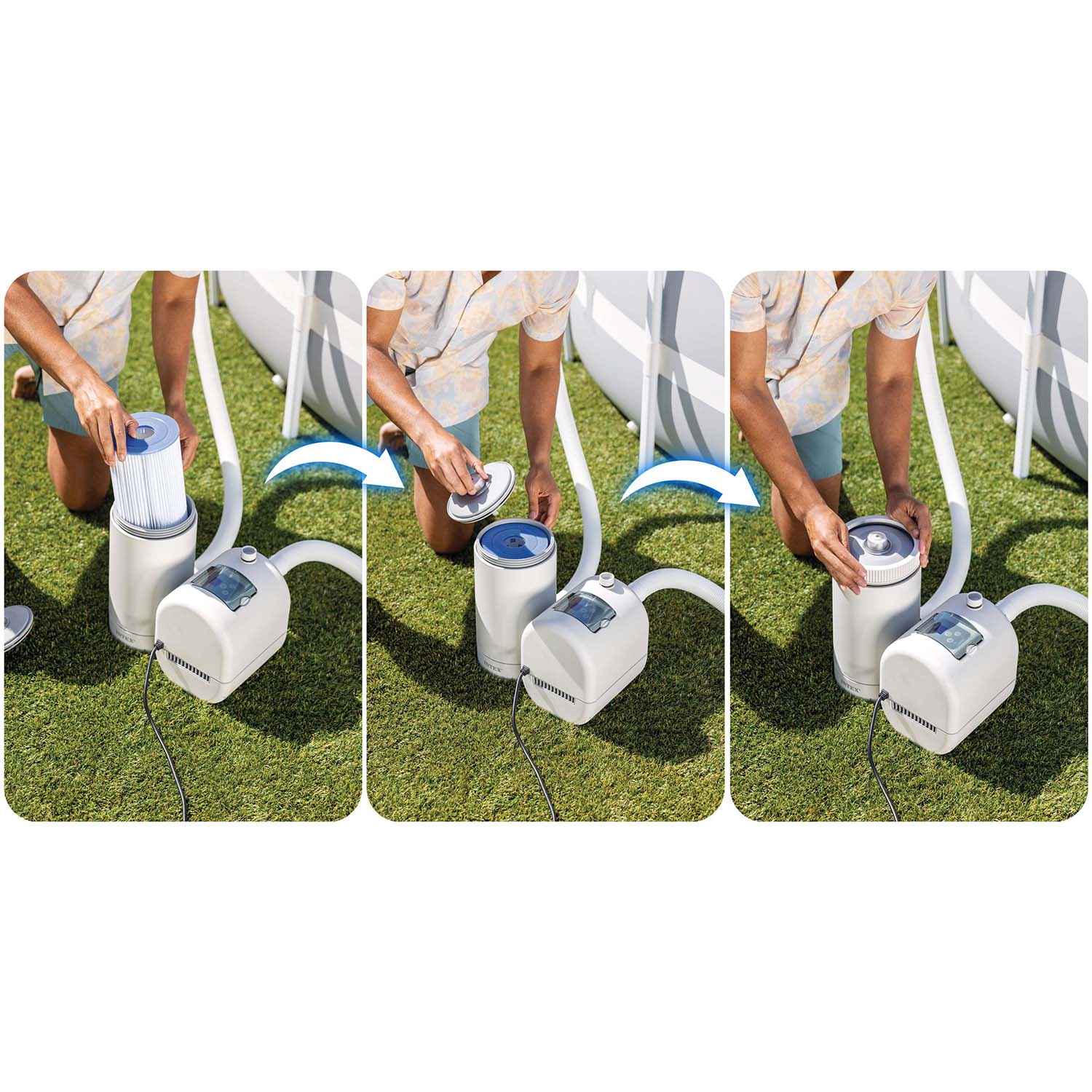 Aiabasseini filterpump 9463 l/h INTEX 26634 - Image 9