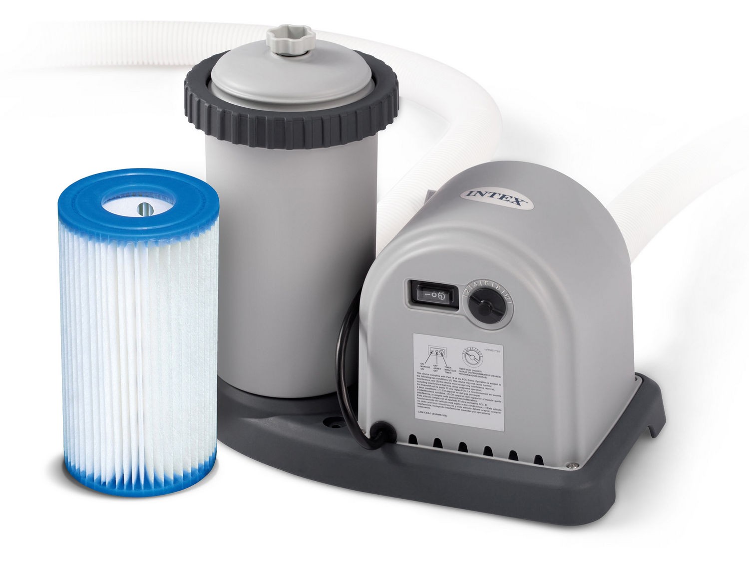 Aiabasseini filterpump 5678 l/h INTEX 28636