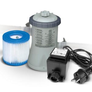 Basseini filterpump + trafo 12V 1250 l/h INTEX 28602GS