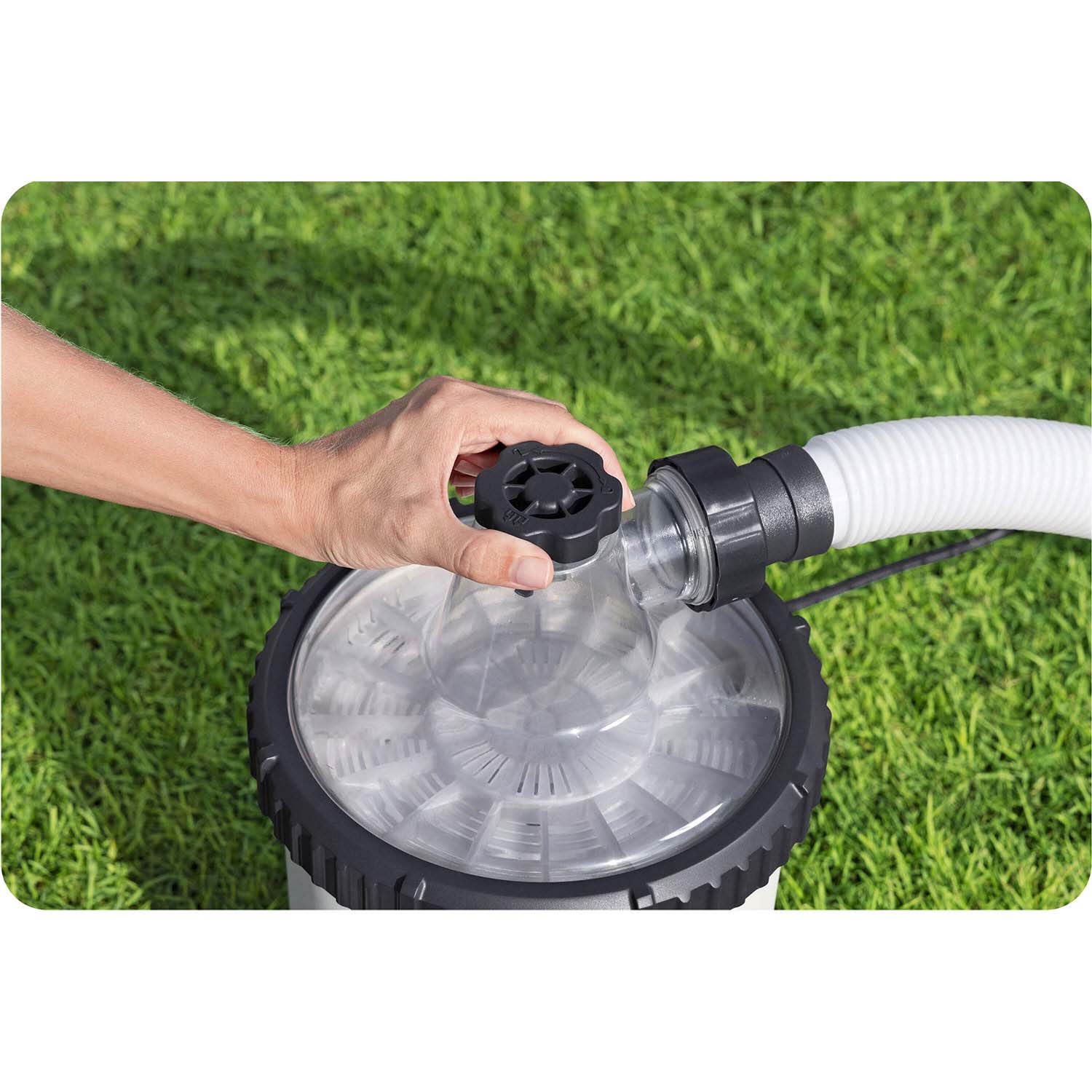 Basseini filterpump 5678 l/h + Bestway 58870 filterpallid - Image 6