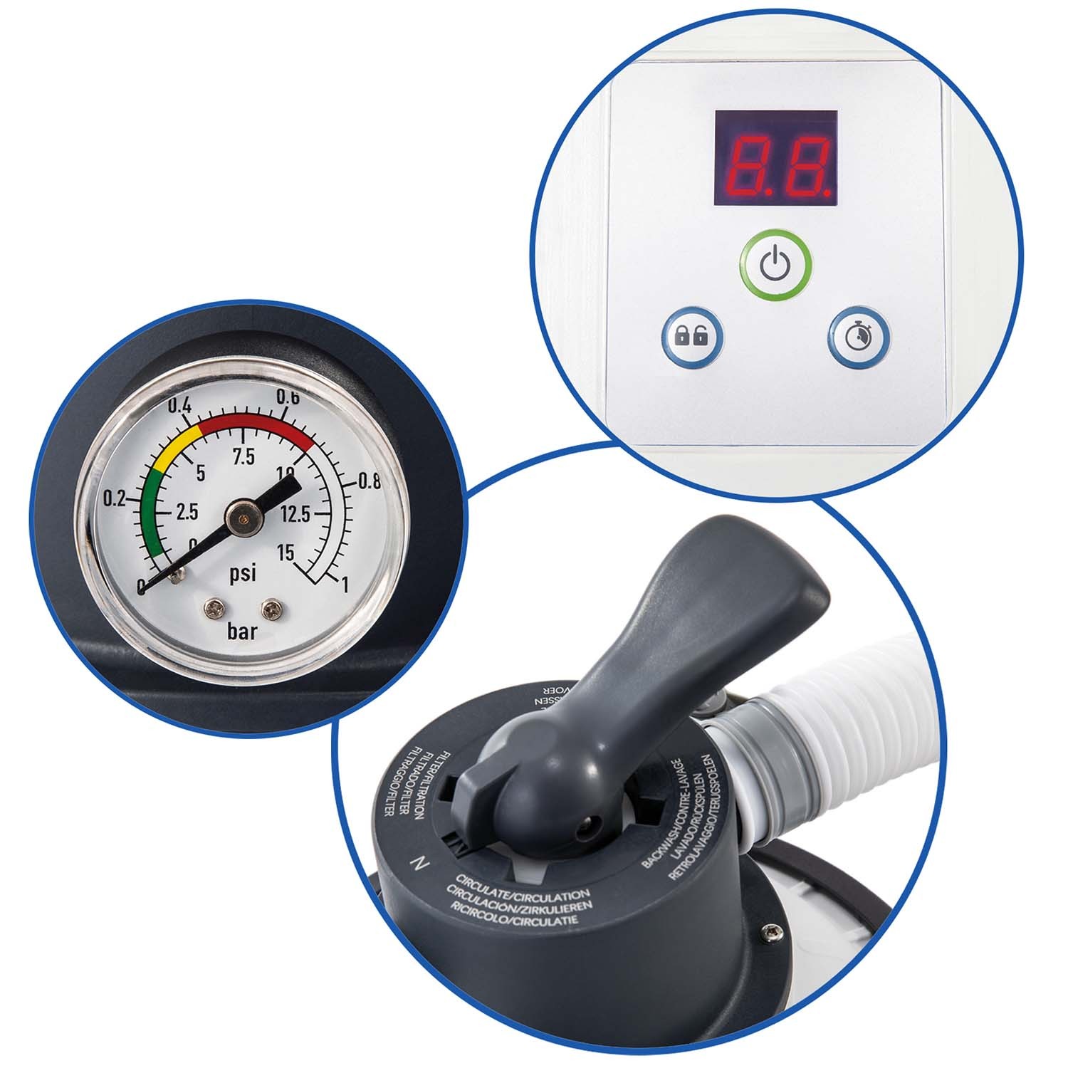 Liivafiltripump 3500 l/h INTEX 26642 - Image 2