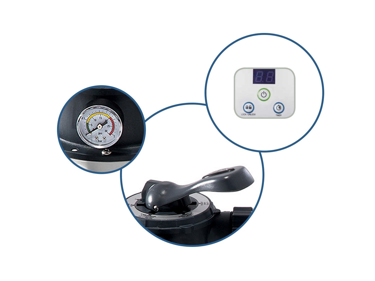 Liivafiltripump 5700 l/h INTEX 26644 - Image 2