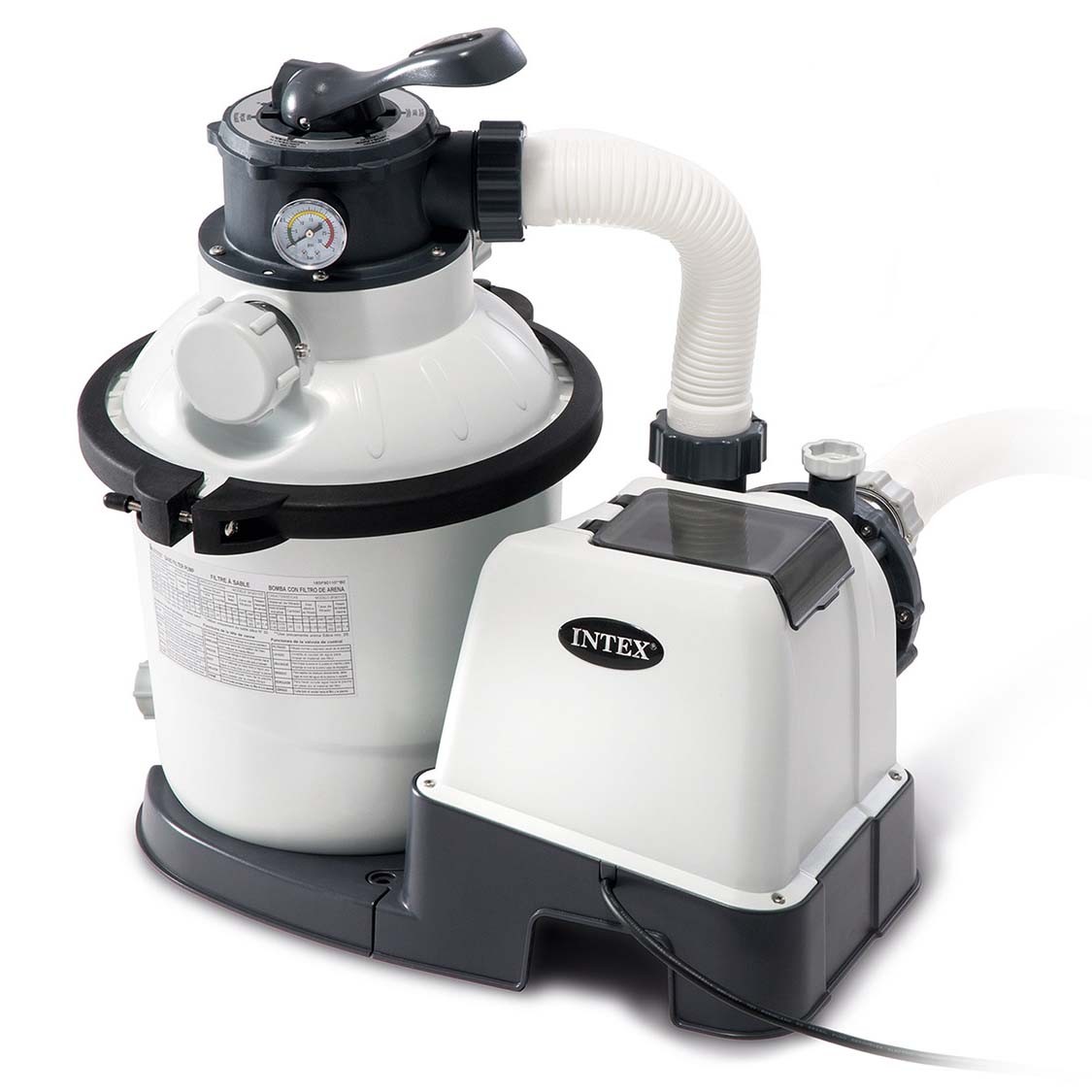 Liivafiltripump 5700 l/h INTEX 26644 + 25 kg liiva - Image 2