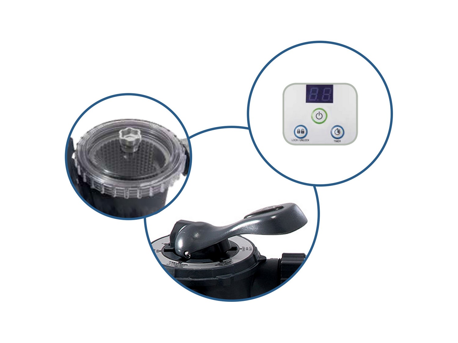 Liivafiltripump 7900 l/h INTEX 26646 - Image 2