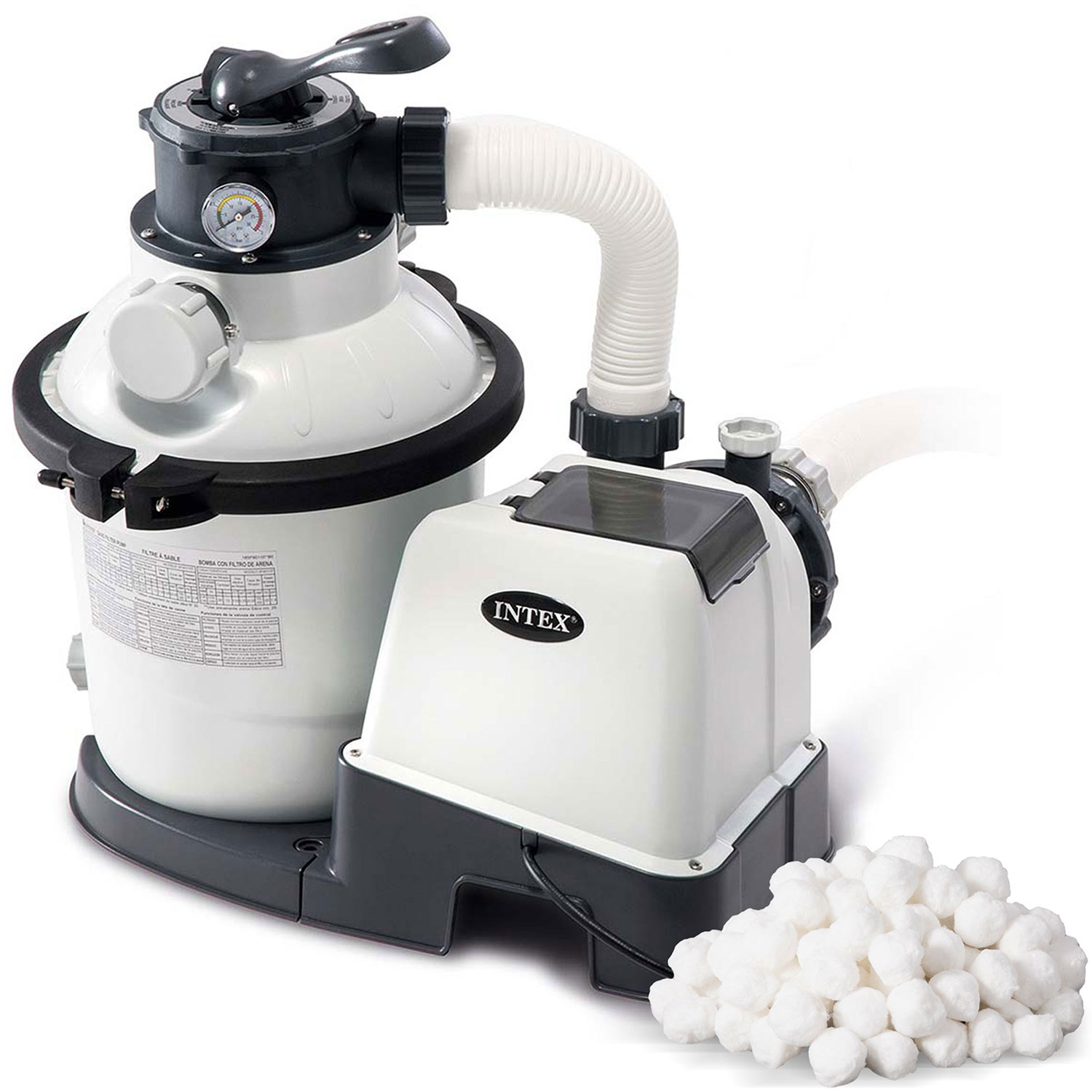 Liivafiltripump + filtrikuulid 5700 l/h INTEX 26644