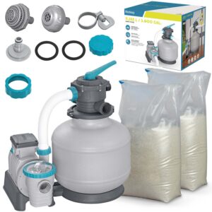 Liivapump 11355 l/h + liiv 50kg Bestway