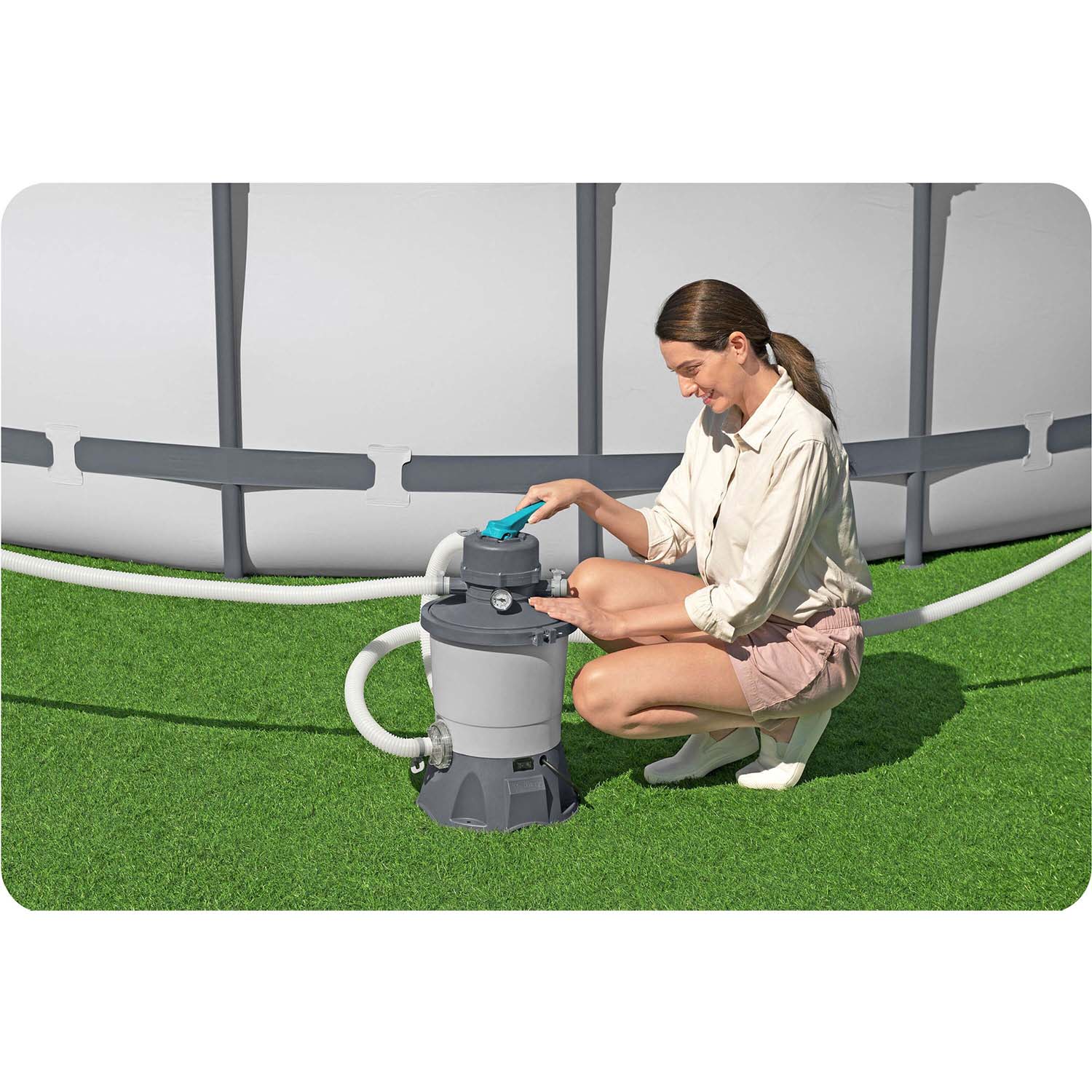 Liivapump 3596 l/h + liiv 25kg Bestway - Image 5