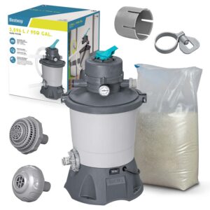 Liivapump 3596 l/h + liiv 25kg Bestway