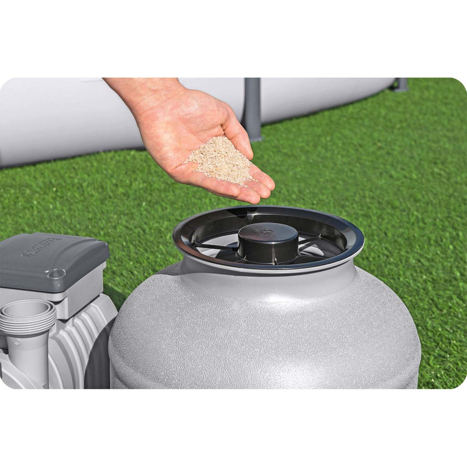 Liivapump 8327 l/h Bestway 58499 + 25 kg liiva - Image 8