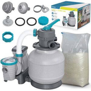 Liivapump 8327 l/h Bestway 58499 + 25 kg liiva