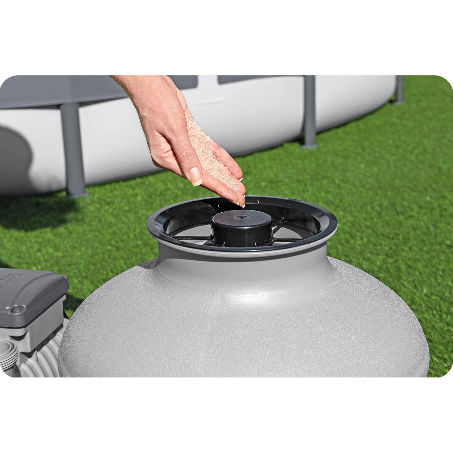 Bestway 58486 11355 L/h basseini liivapump + multifunktsionaalsed tabletid - Image 9