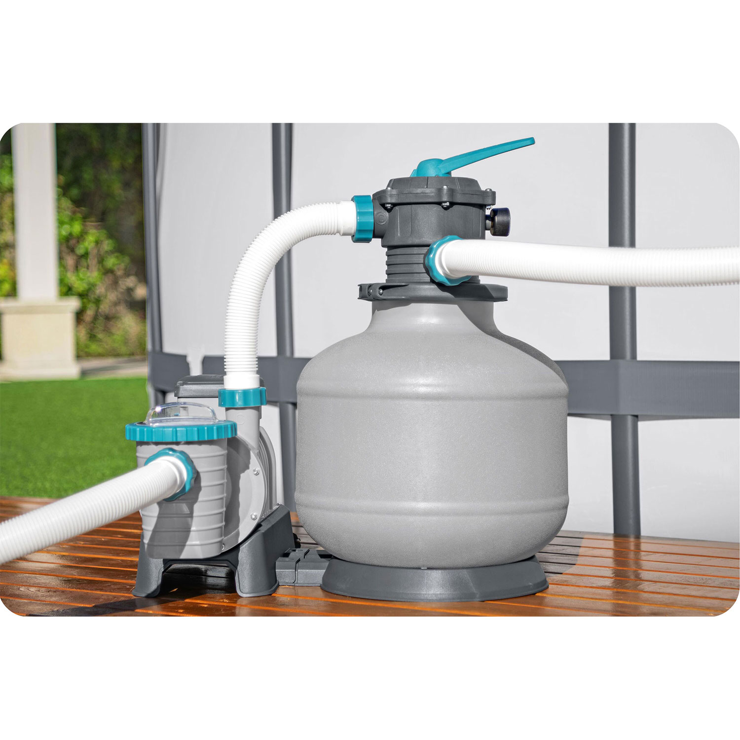 Bestway 58486 11355 L/h basseini liivapump + filtripallid - Image 16