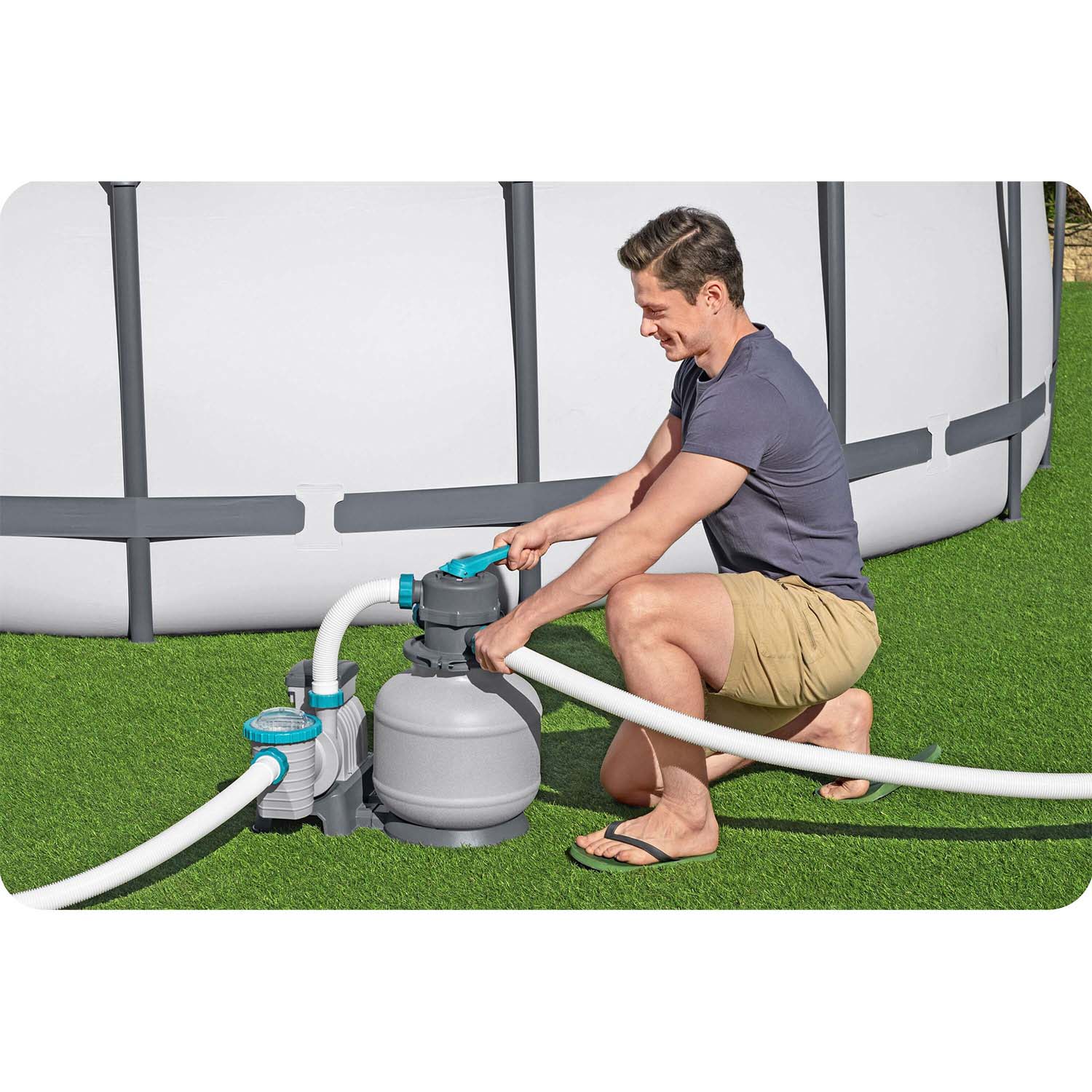 Bestway 58499 8327 L/h basseini liivapump - Image 10