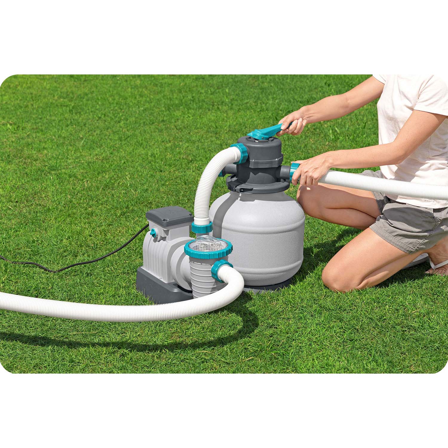 Bestway 58499 8327 L/h basseini liivapump - Image 13