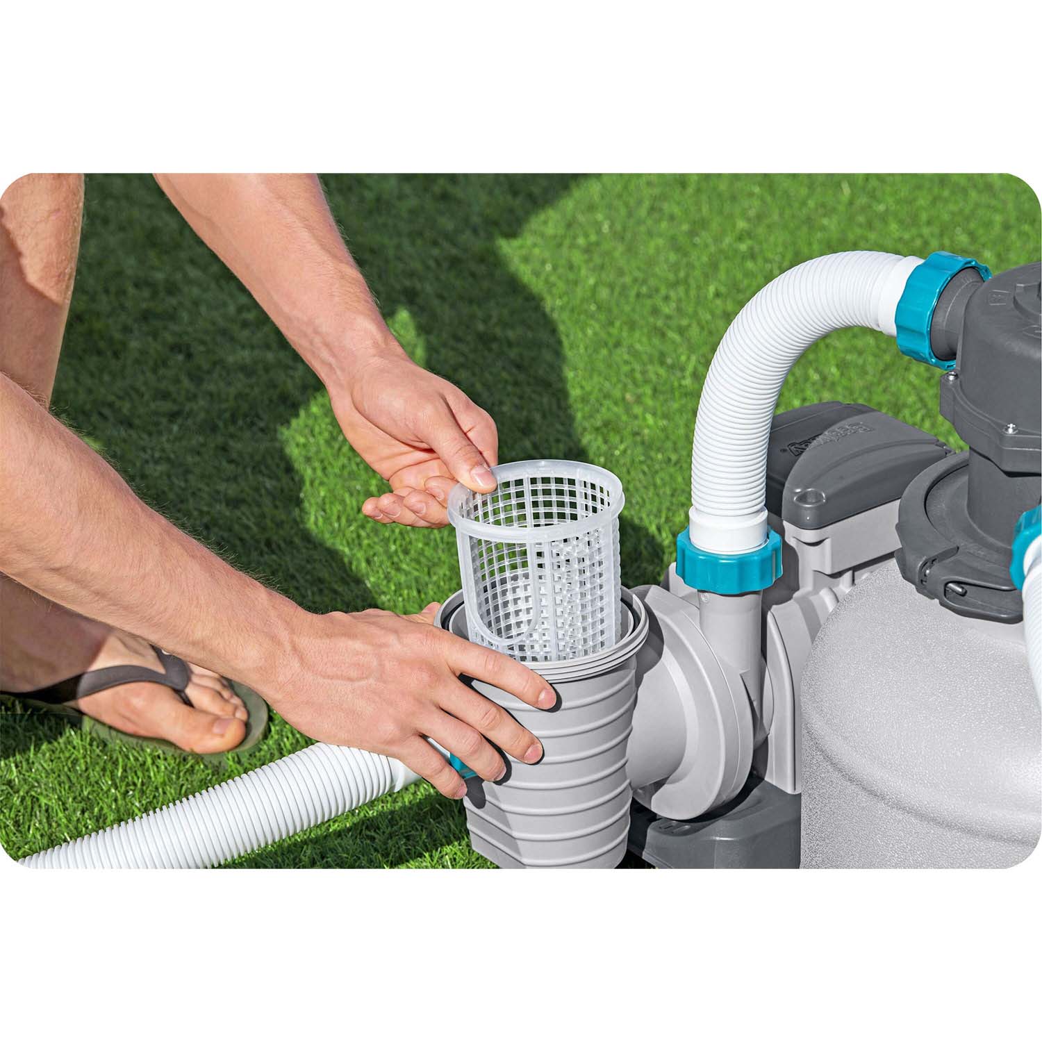 Liivapump basseinidele + filterpallid 8327l/h Bestway 58499 - Image 8