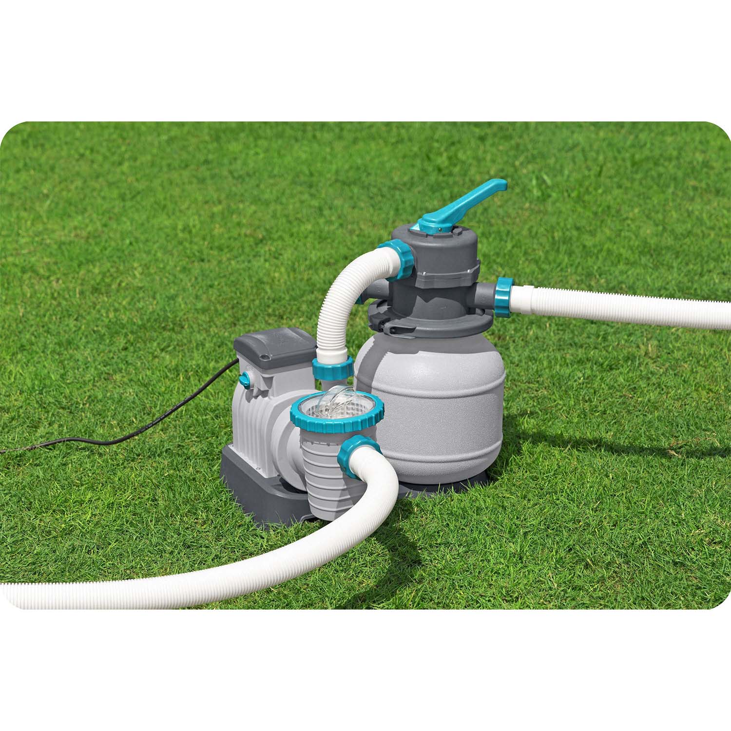 Liivafiltripump basseinidele + multifunktsionaalsed tabletid 6056 l/h Bestway 58497 - Image 8