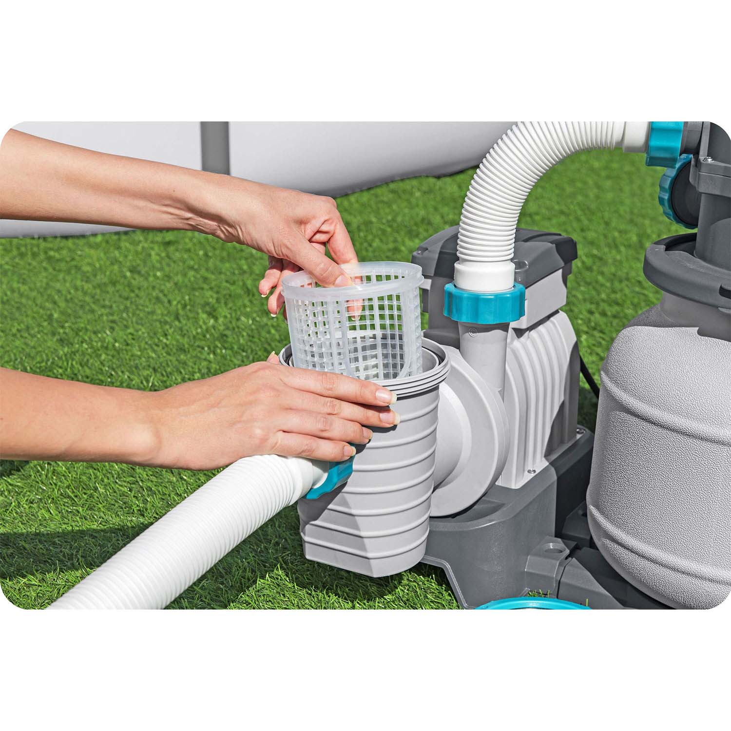 Liivafiltripump basseinidele + multifunktsionaalsed tabletid 6056 l/h Bestway 58497 - Image 9