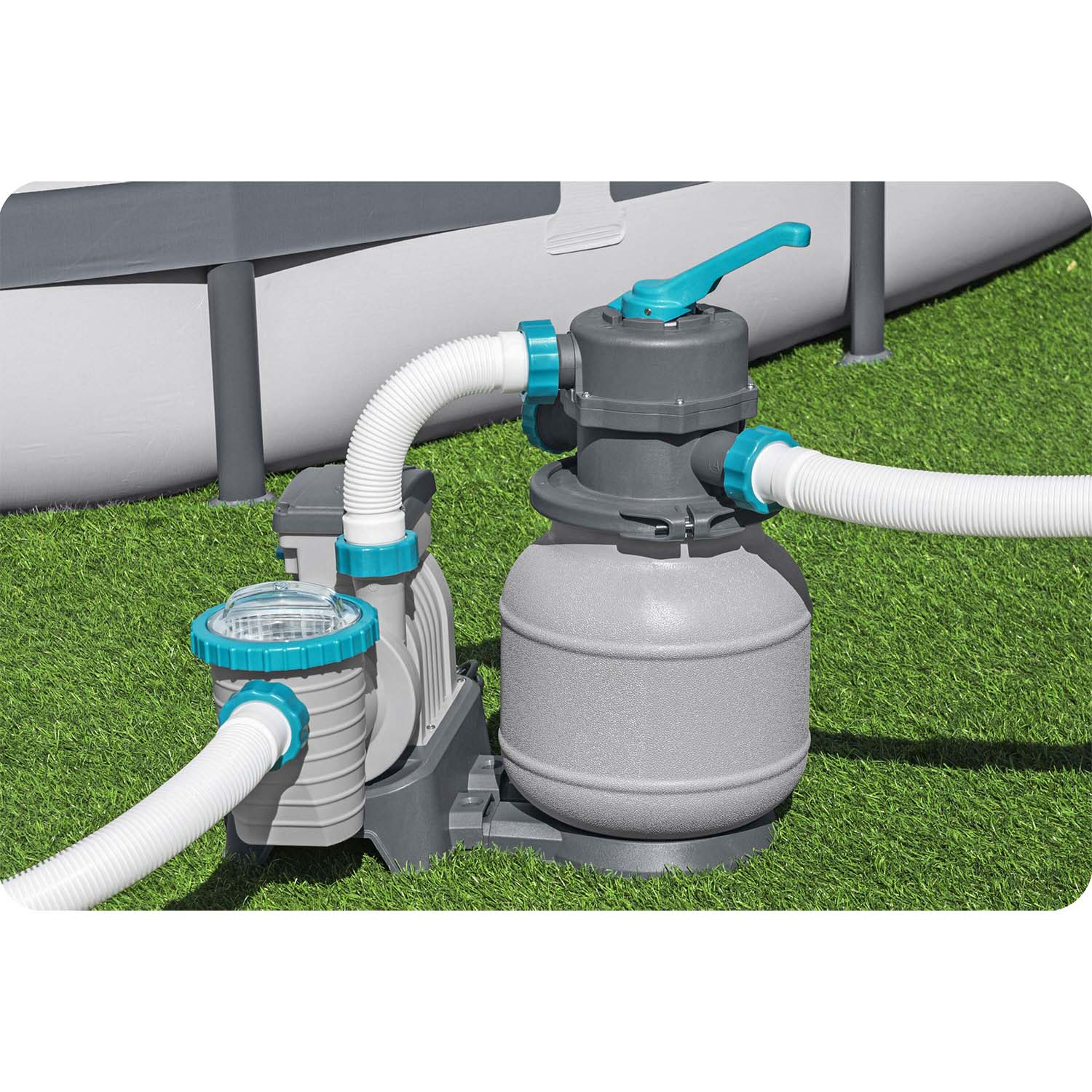 Liivafiltripump basseinidele + multifunktsionaalsed tabletid 6056 l/h Bestway 58497 - Image 13