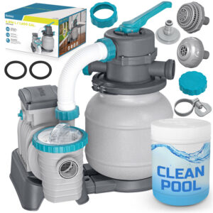 Liivafiltripump basseinidele + multifunktsionaalsed tabletid 6056 l/h Bestway 58497