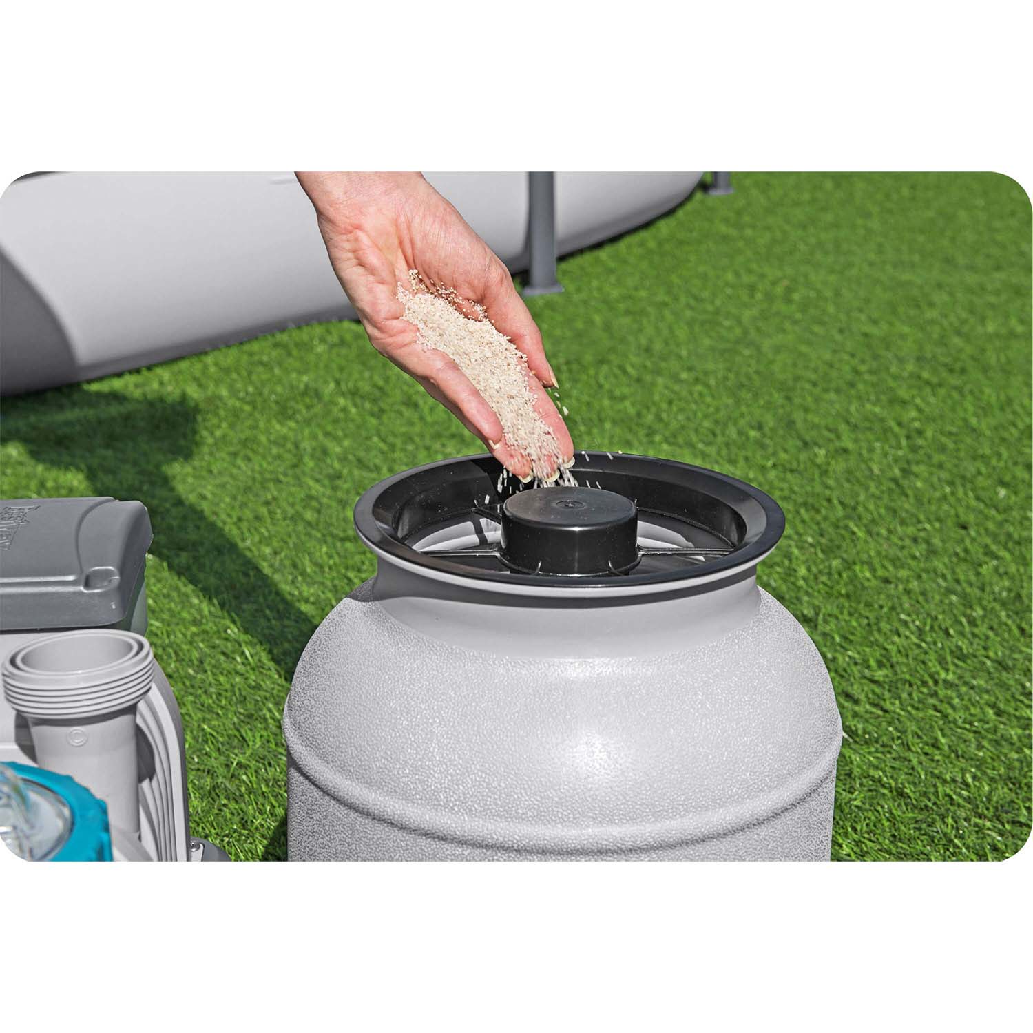 Liivafiltripump basseinidele + multifunktsionaalsed tabletid 6056 l/h Bestway 58497 - Image 15