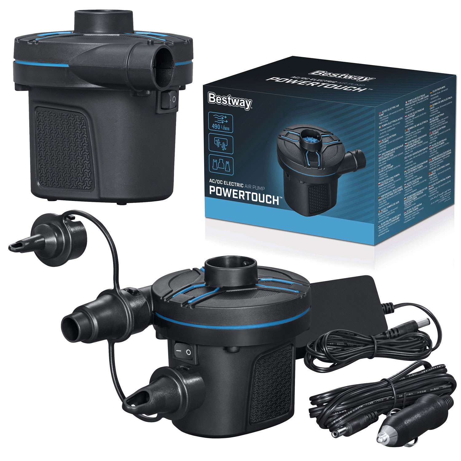 Powertouch 220/12 V elektriline pump Bestway 62255