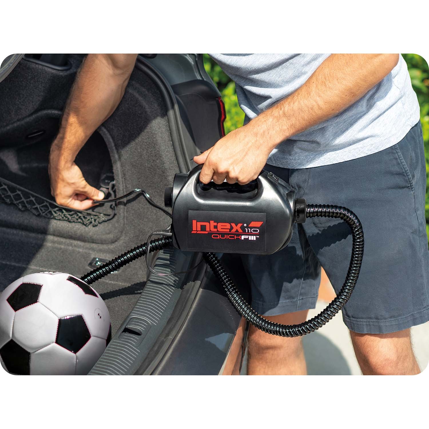 Kiirtäitega elektriline pump 220-240V INTEX 68609 - Image 5