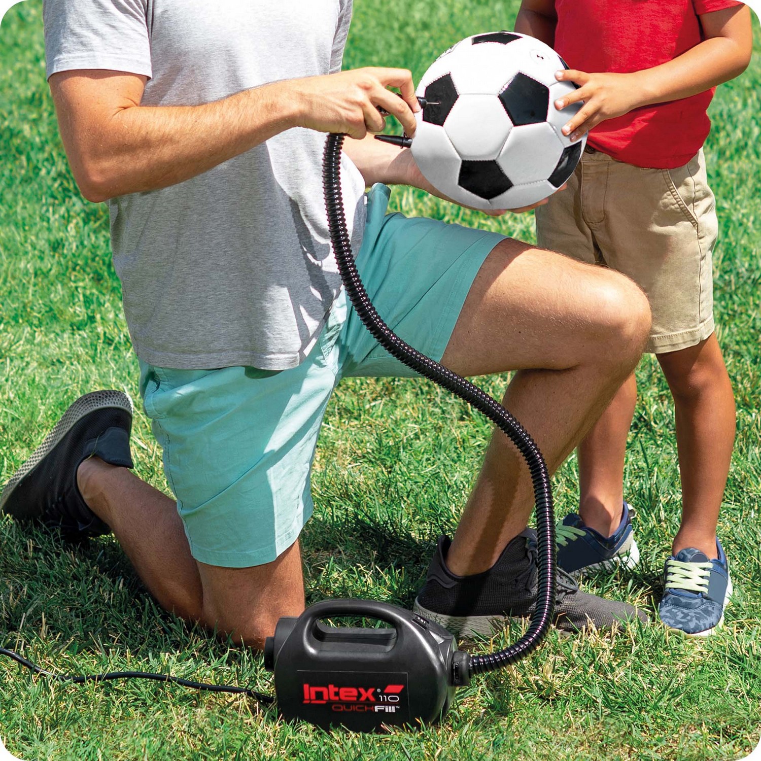 Kiirtäitega elektriline pump 220-240V INTEX 68609 - Image 6