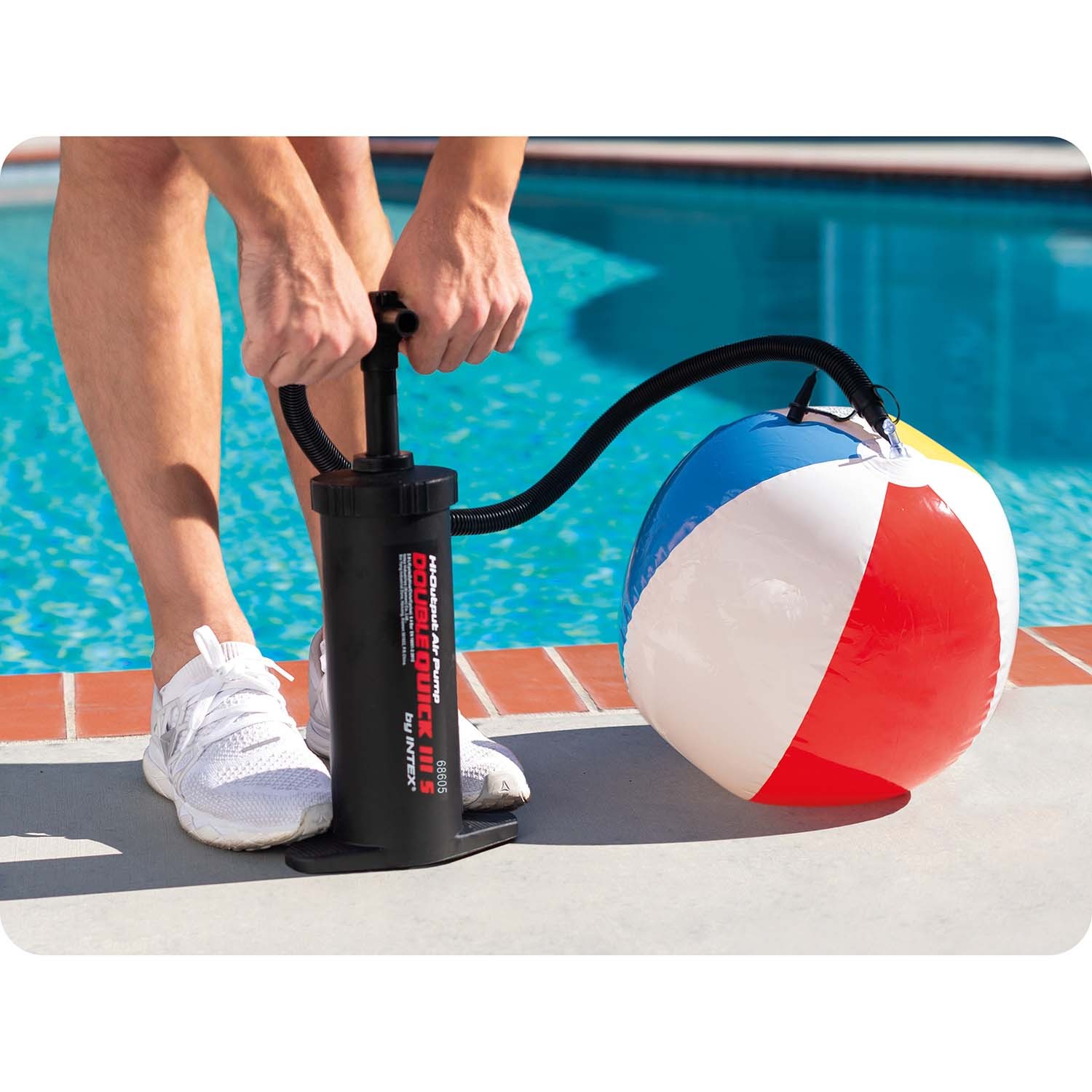 Double Quick IIIS kolbpump 37 cm INTEX 68605 - Image 3