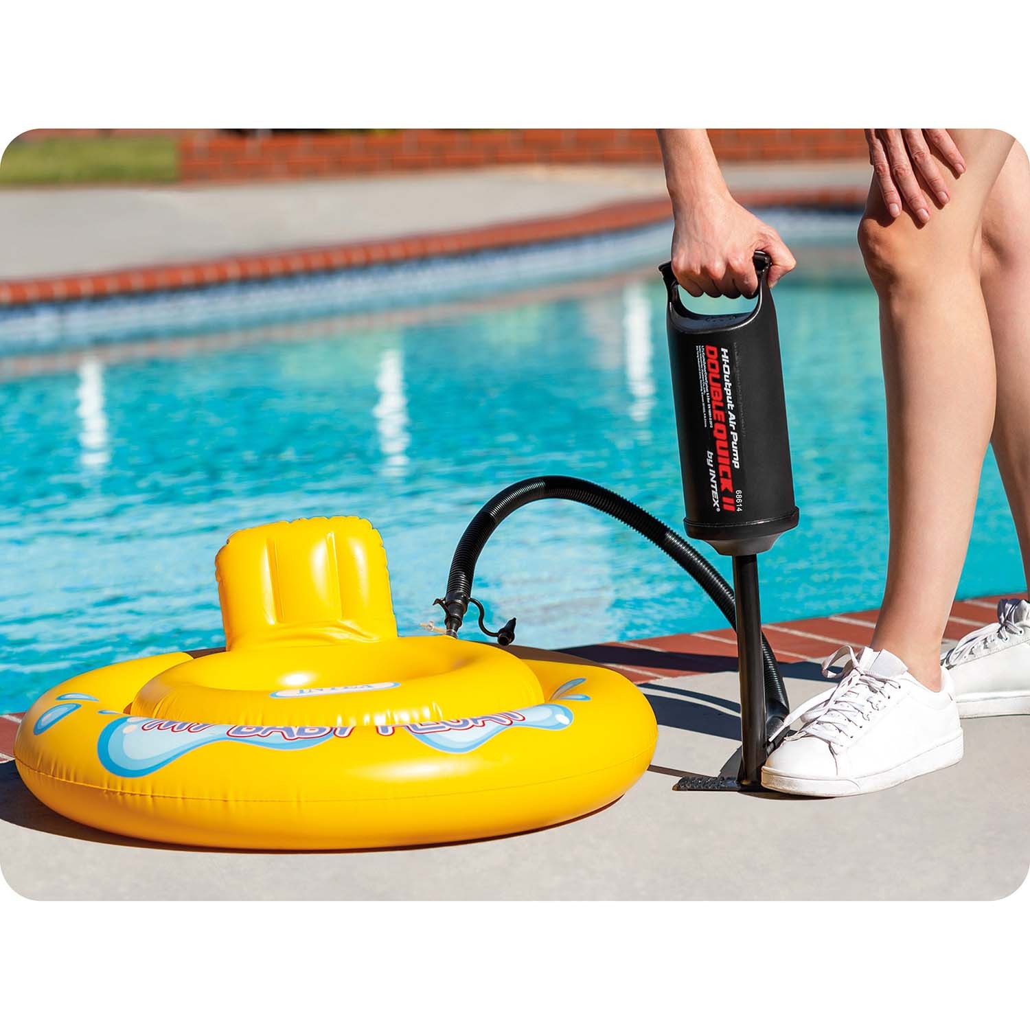 Double Quick II kolbpump 36 cm INTEX 68614 - Image 3