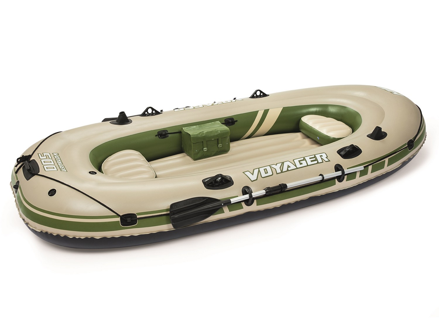 Täispuhutav paat Voyager 500 + aerud 348 x 142 cm Bestway 65001 - Image 2