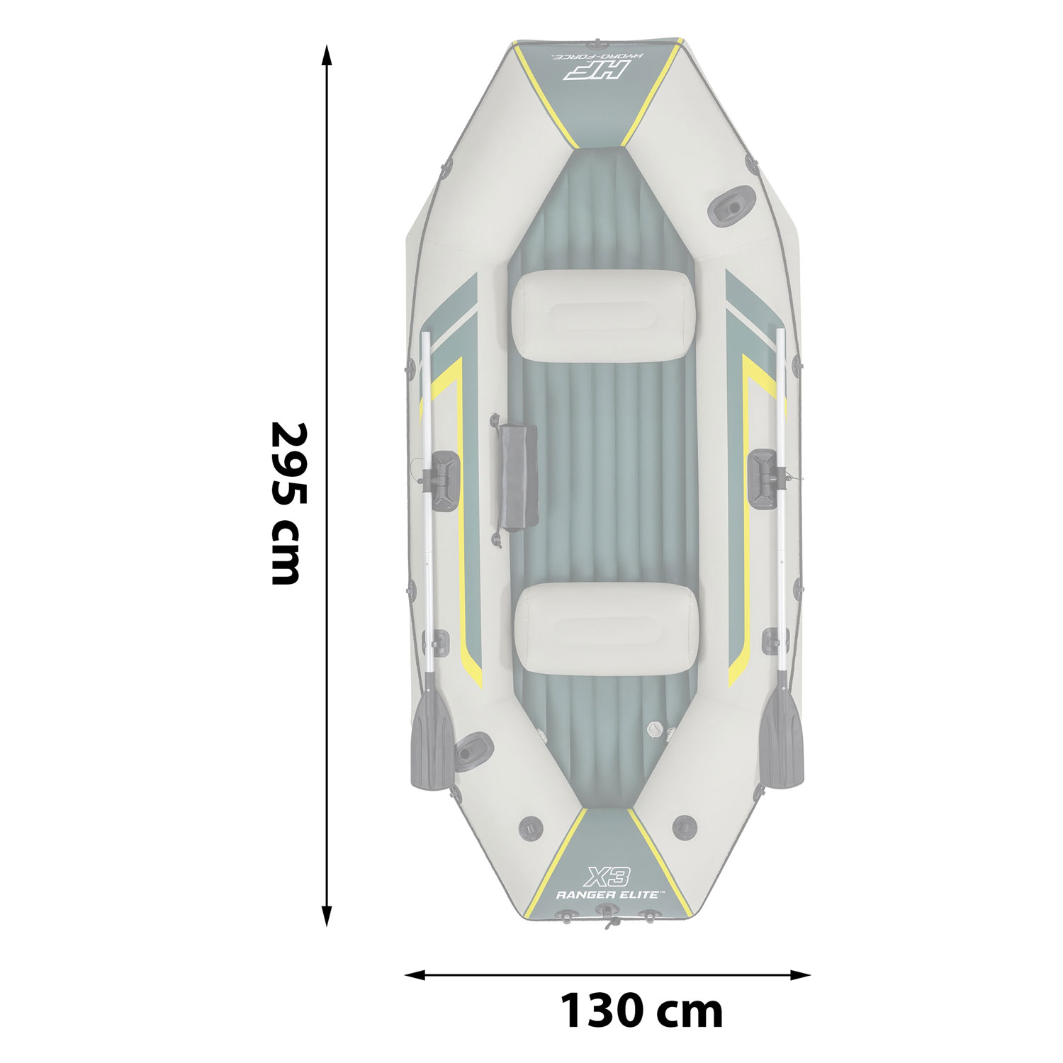 Pontoon Hydro-Force Ranger Elite X3 Bestway 65160 - Image 5