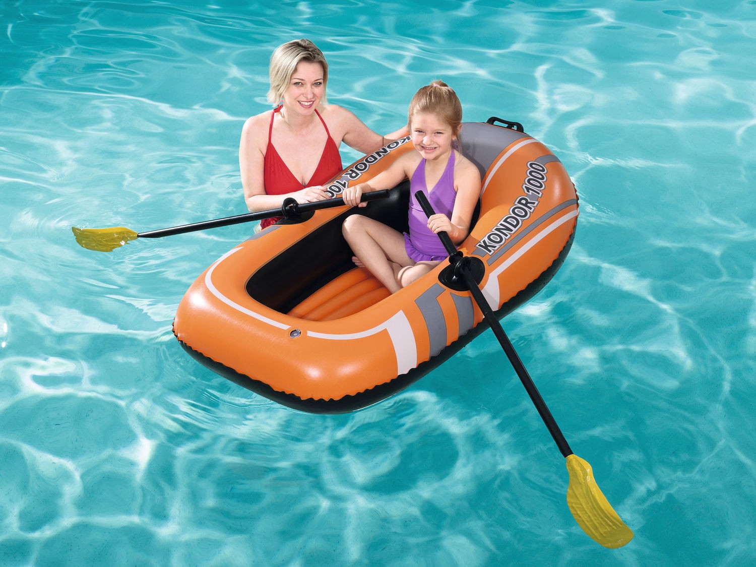 KONDOR 1000 täispuhutav paat + aerud 155 x 93 cm Bestway 61078 - Image 6