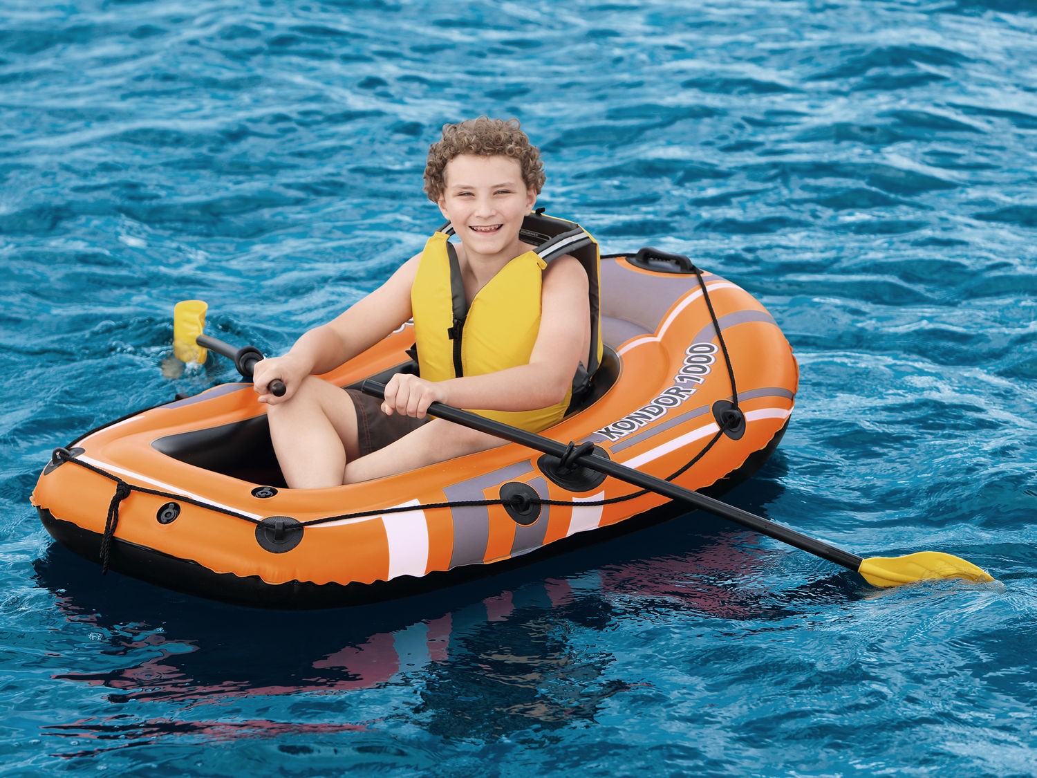 KONDOR 1000 täispuhutav paat + aerud 155 x 93 cm Bestway 61078 - Image 7